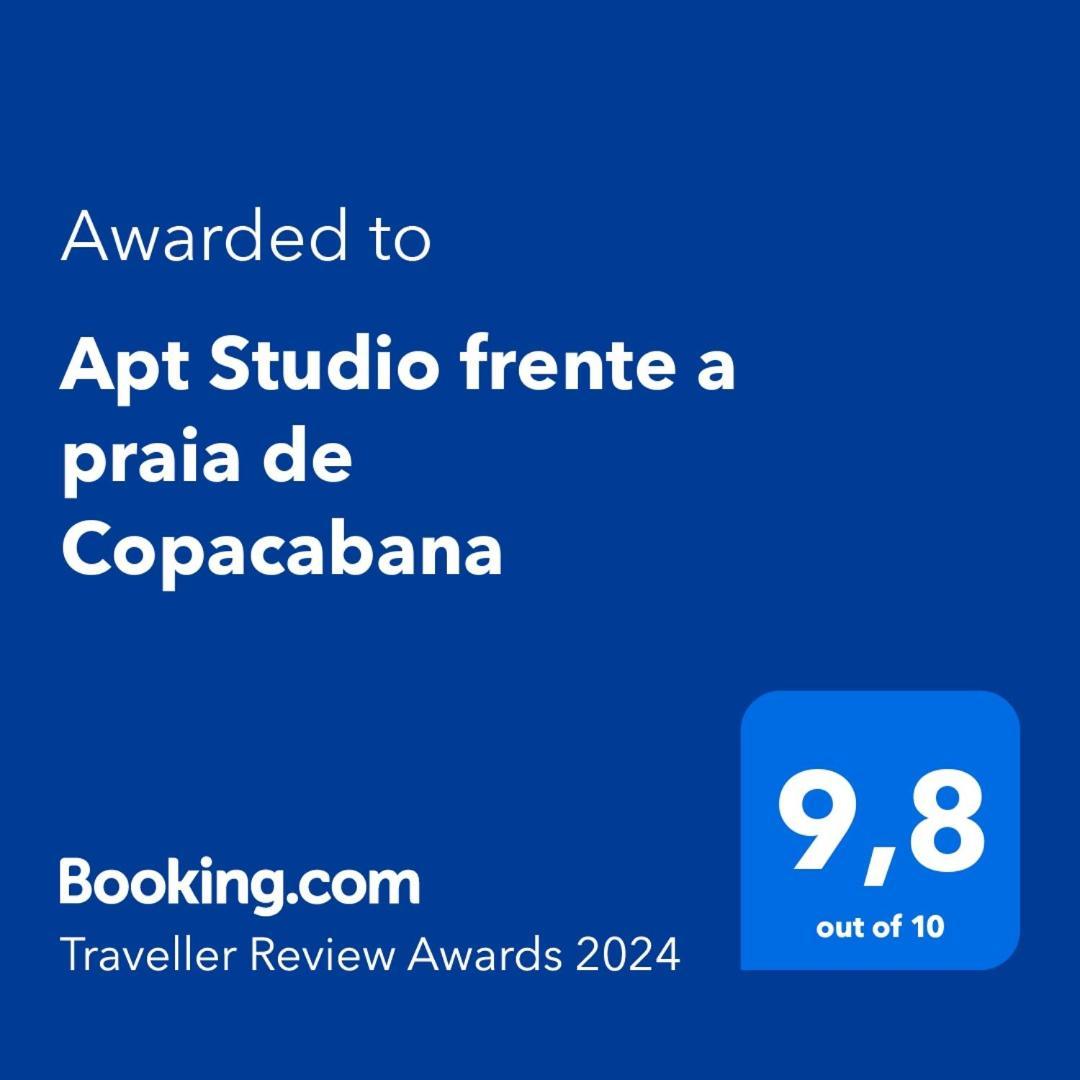 Apt Studio Frente A Praia De Copacabana Rio de Janeiro Exterior photo